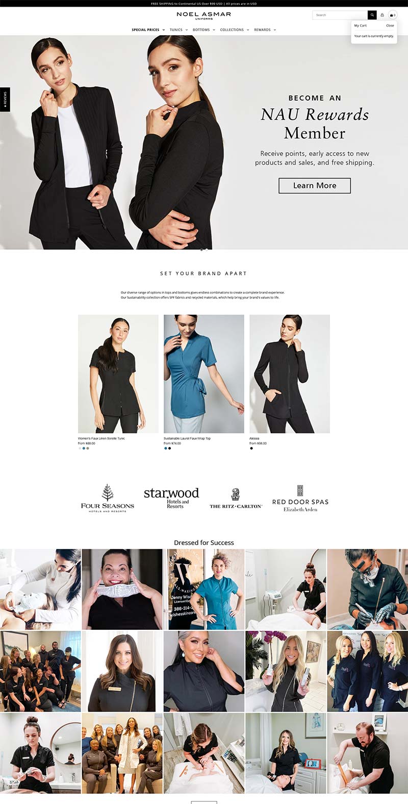 Noel Asmar Uniforms 美国休闲制服品牌购物网站