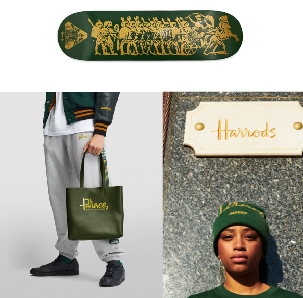 Harrods collaborative clothing