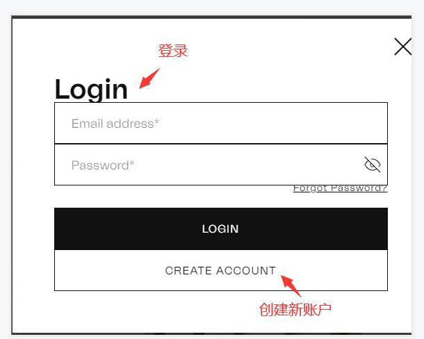 Create an account on Tessabit official website