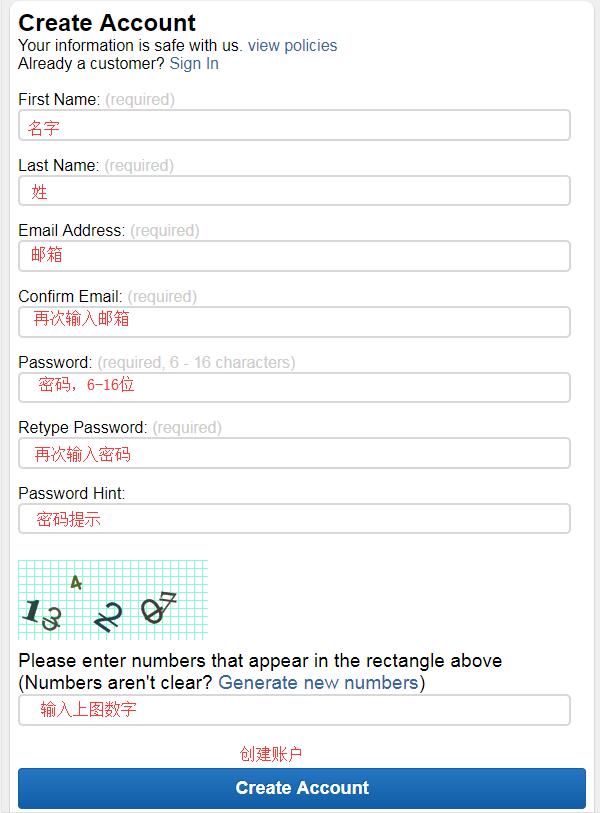 BuyDig Create Account