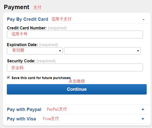 BuyDig Pay with Credit Card