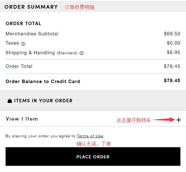 Ann Taylor Complete Order Submission
