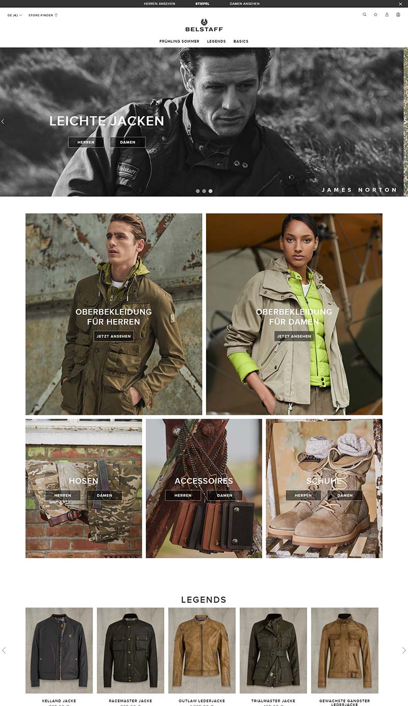 Belstaff DE 贝达弗-英伦生活服饰品牌德国官网