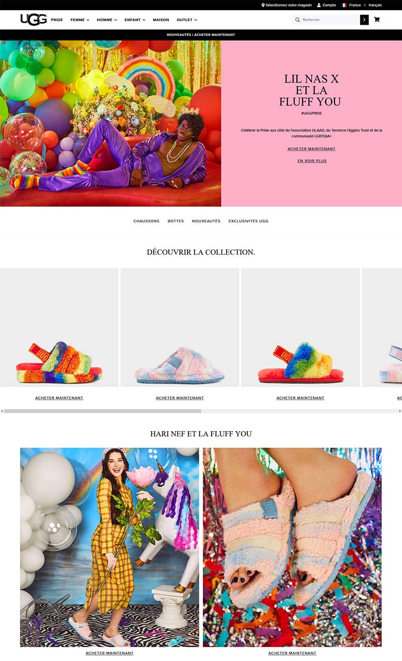 UGG FR 美国羊皮靴品牌法国官网