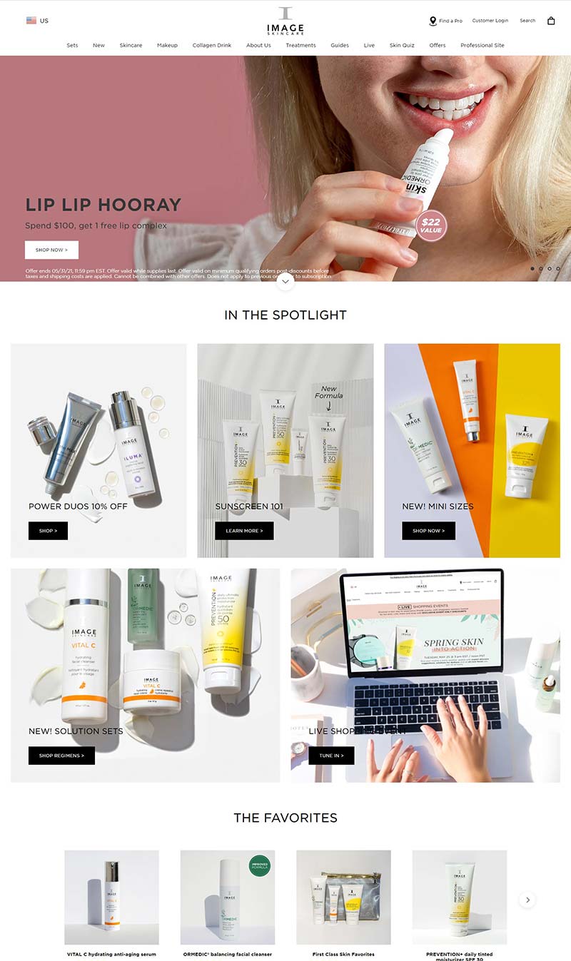 IMAGE Skincare 美国专业护肤品牌购物网站