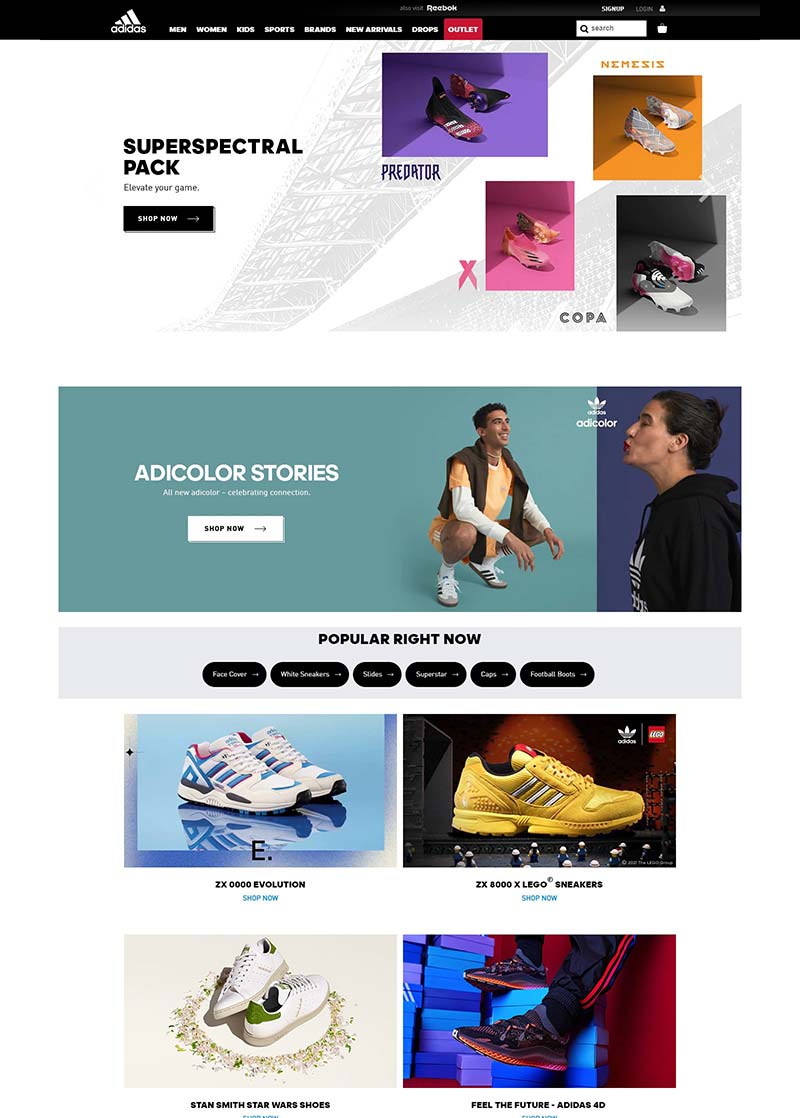 Adidas IN 阿迪达斯运动服饰美国印第安官网