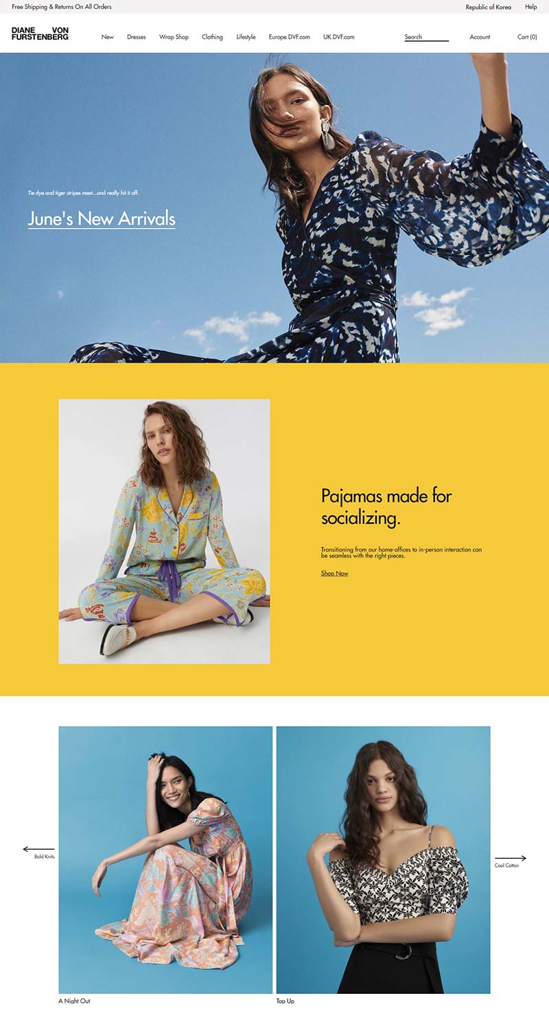 DVF 美国设计师时装品牌购物官网