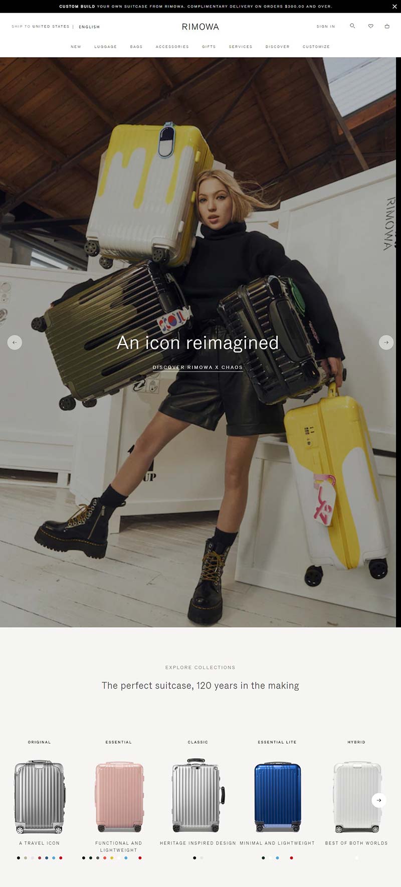 Rimowa US 德国知名旅行箱品牌美国官网
