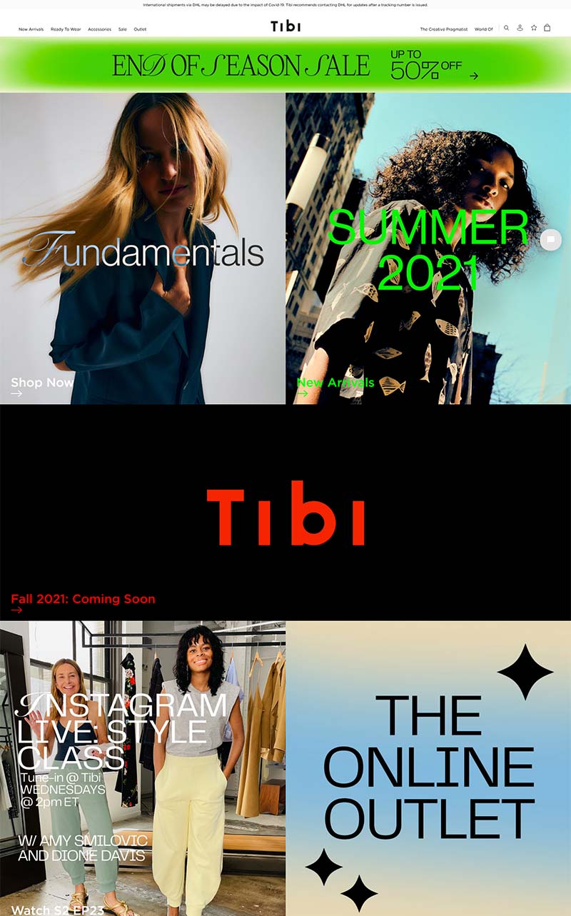 Tibi 美国设计师女装品牌购物网站