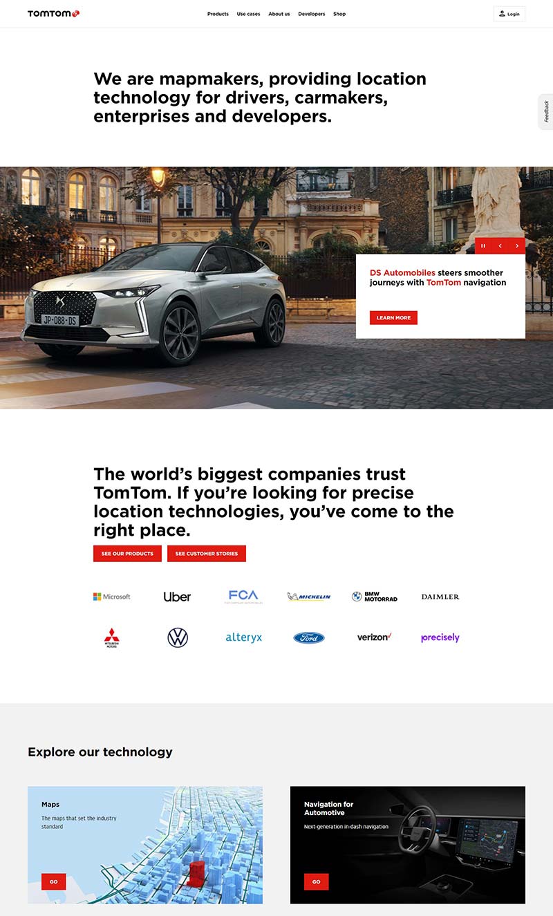 TomTom 荷兰GPS设备导航购物网站