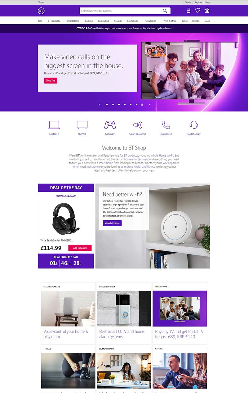 British Telecom 英国电信增值服务官网