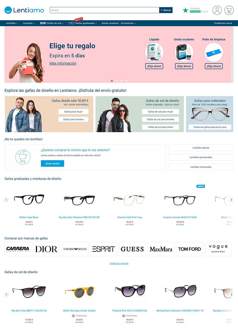 Lentiamo ES 捷克隐形眼镜品牌西班牙官网