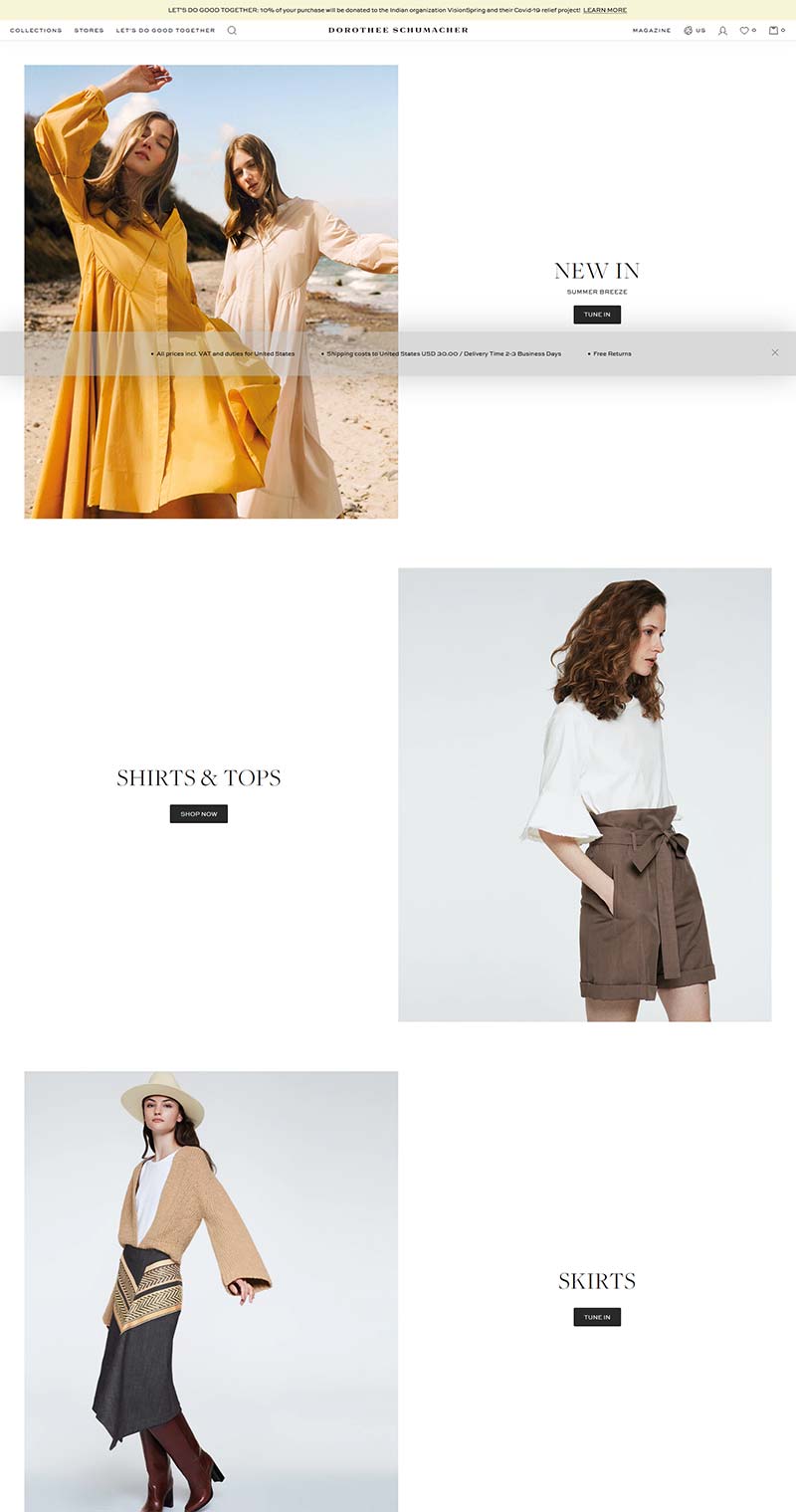 Dorothee Schumacher US 德国设计师女装品牌美国官网