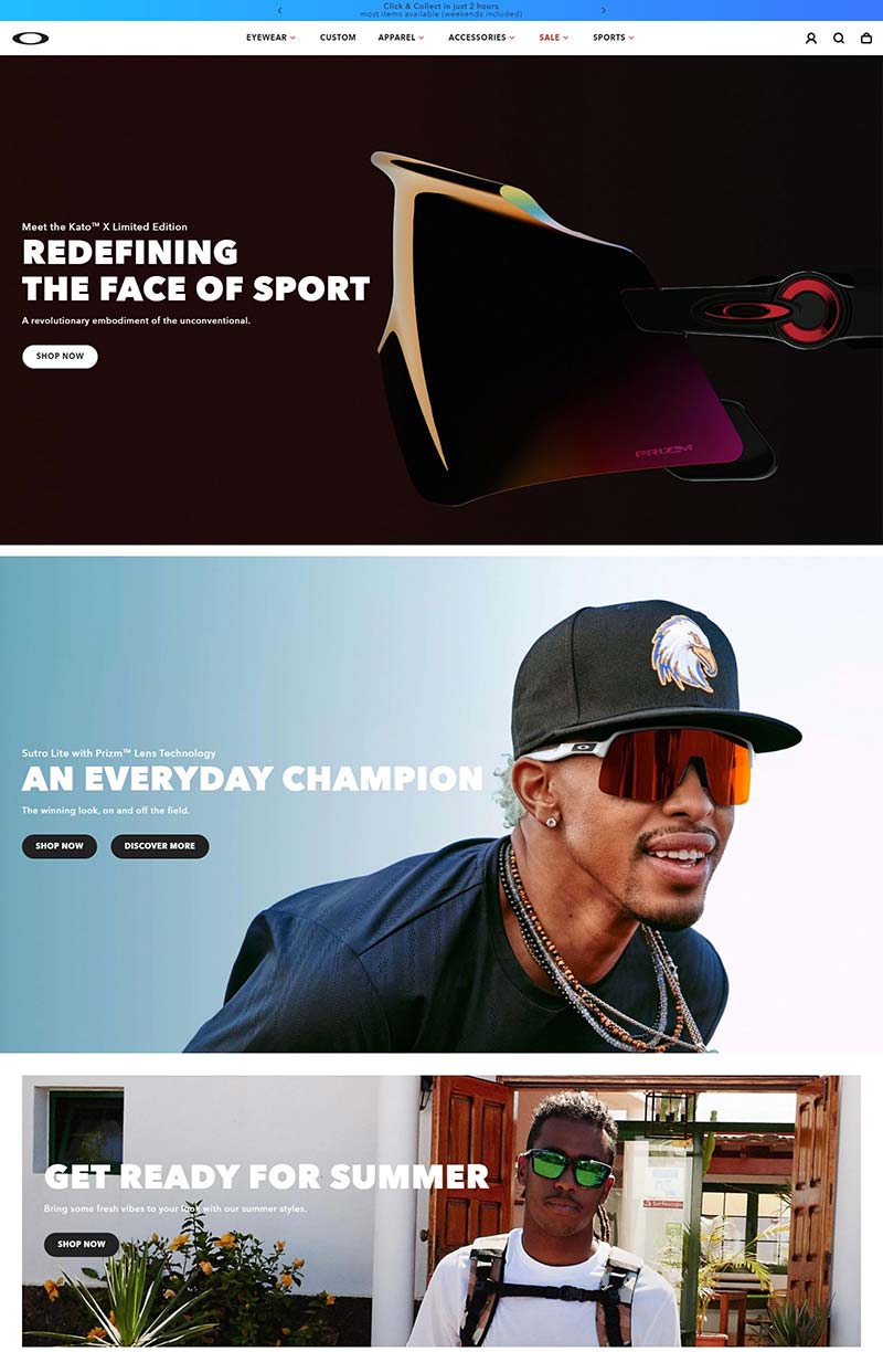 Oakley EU 欧克利-美国时尚运动品牌购物网站