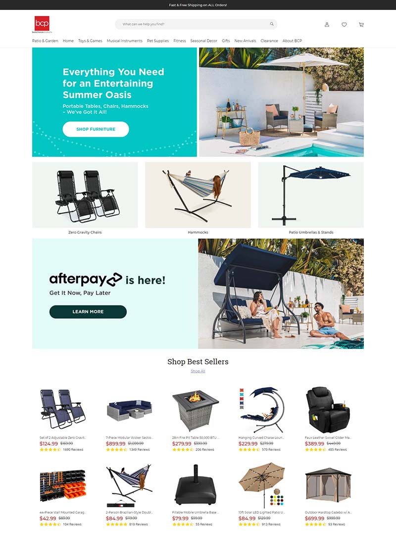 Best Choice Products 美国家居用品海淘购物网站