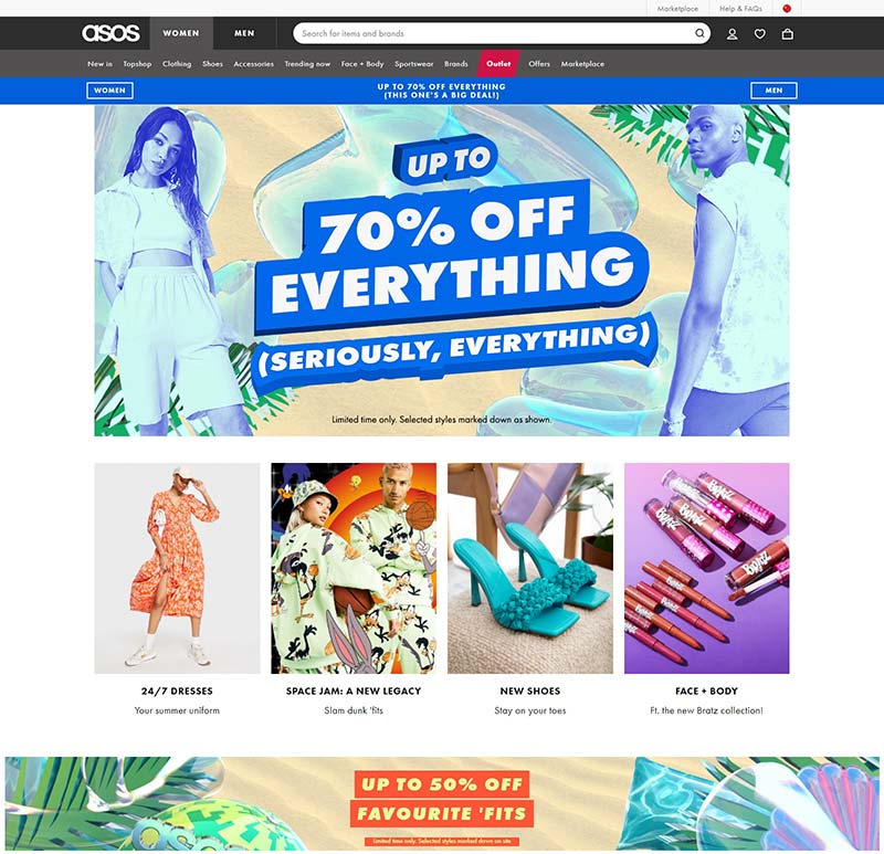 ASOS US 英国潮流服饰品牌美国官网