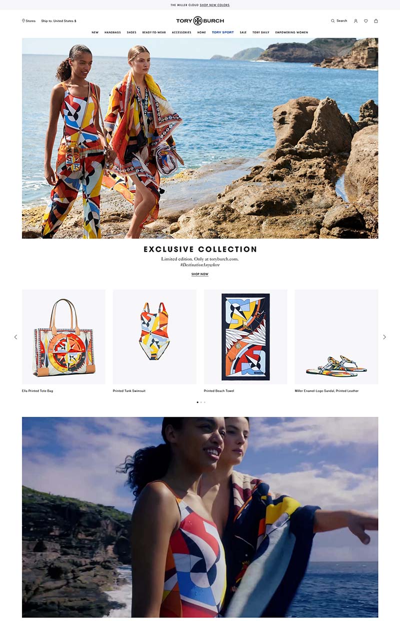 Tory Burch 汤丽柏琦-美国时尚生活品牌购物网站