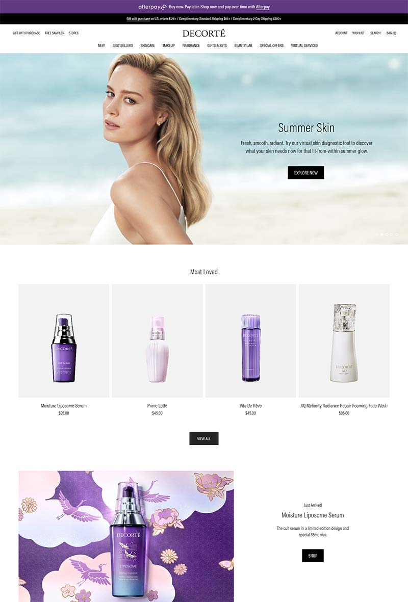Decorte Cosmetics 黛珂-日本美容护肤品牌购物网站