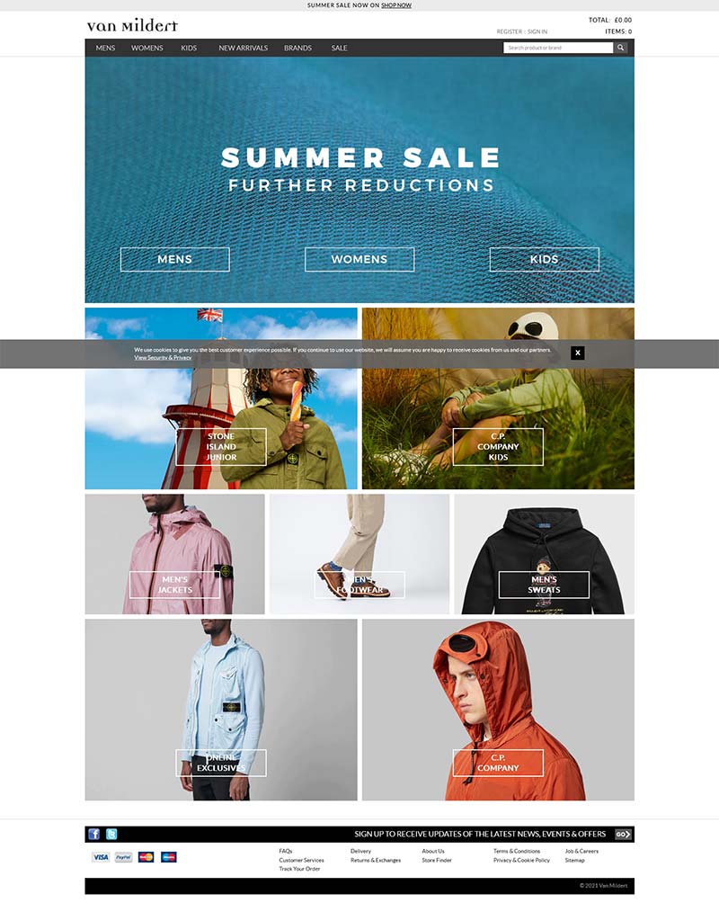 Van Mildert 英国时尚服饰品牌购物网站