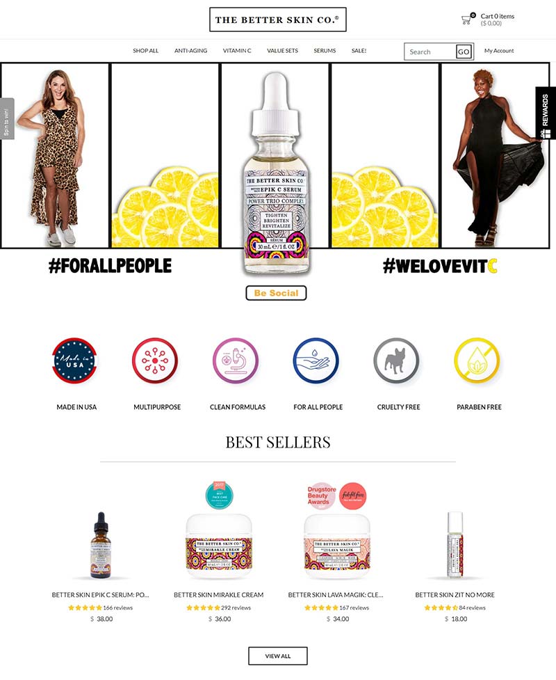 The Better Skin Co 美国手工护肤品牌购物网站