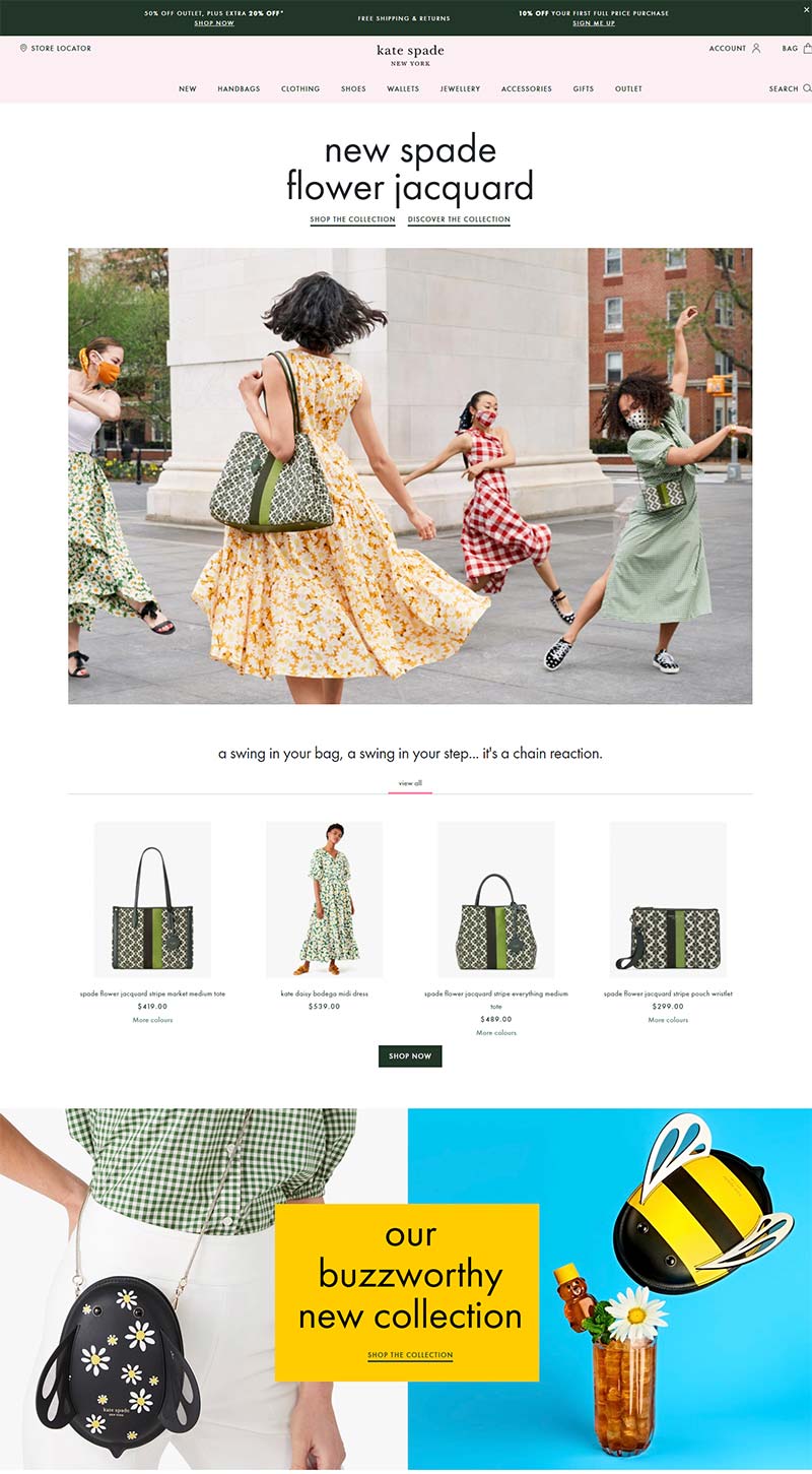 Kate Spade AU 凯特·丝蓓-美国高级时装品牌澳大利亚官网