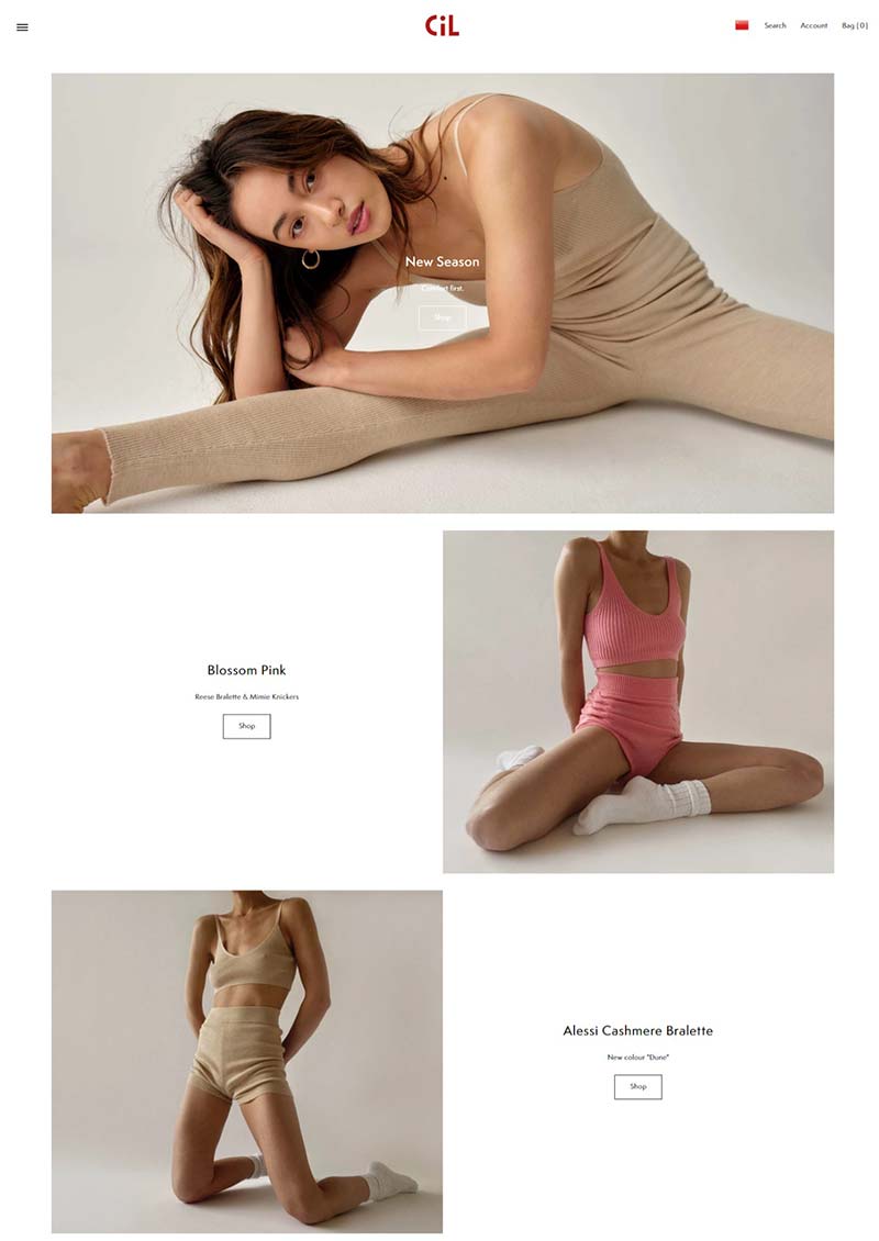 Cashmere In Love 英国时尚羊绒服饰品牌购物网站
