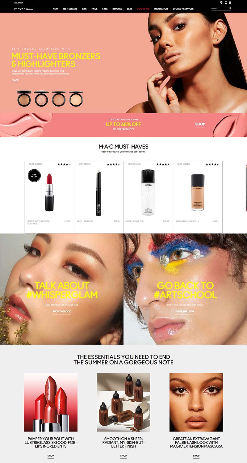 MAC Comestics US 魅可-加拿大高端美妆品牌美国官网