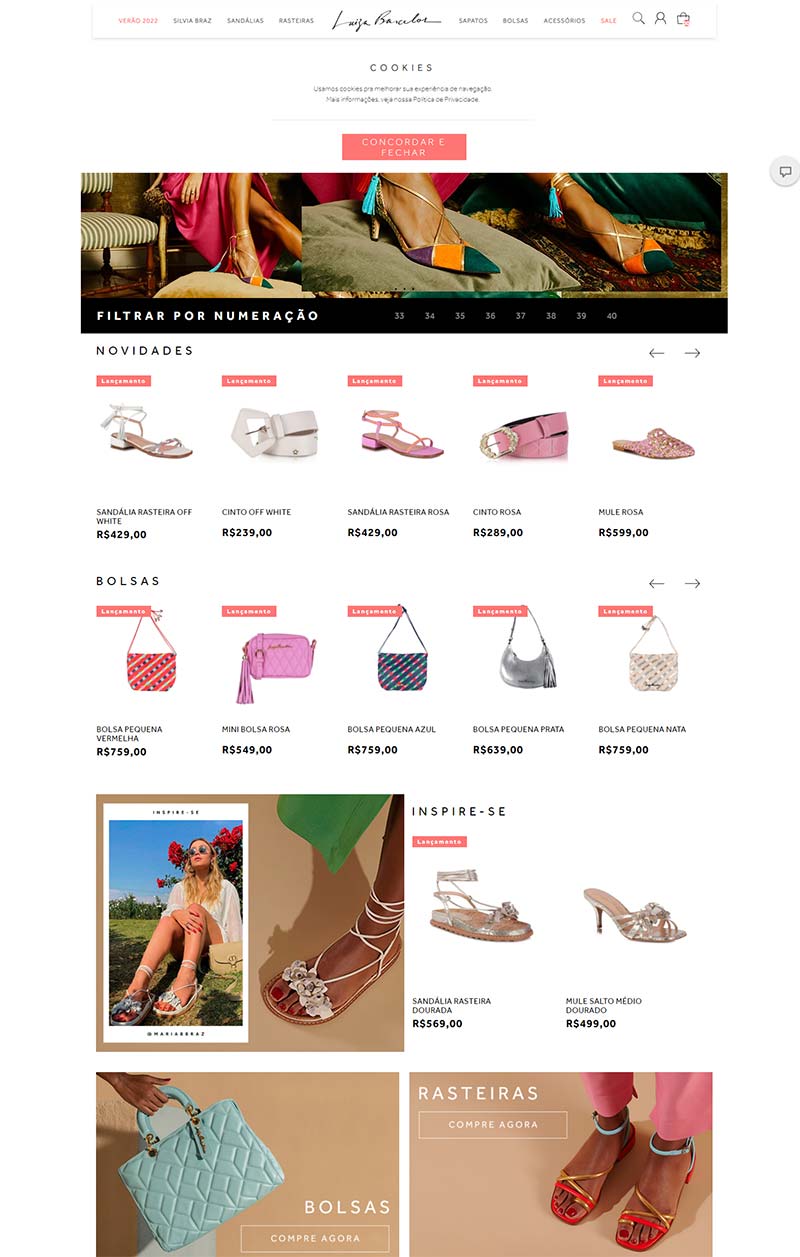 Luiza Barcelos BR 新加坡时尚女鞋品牌巴西官网