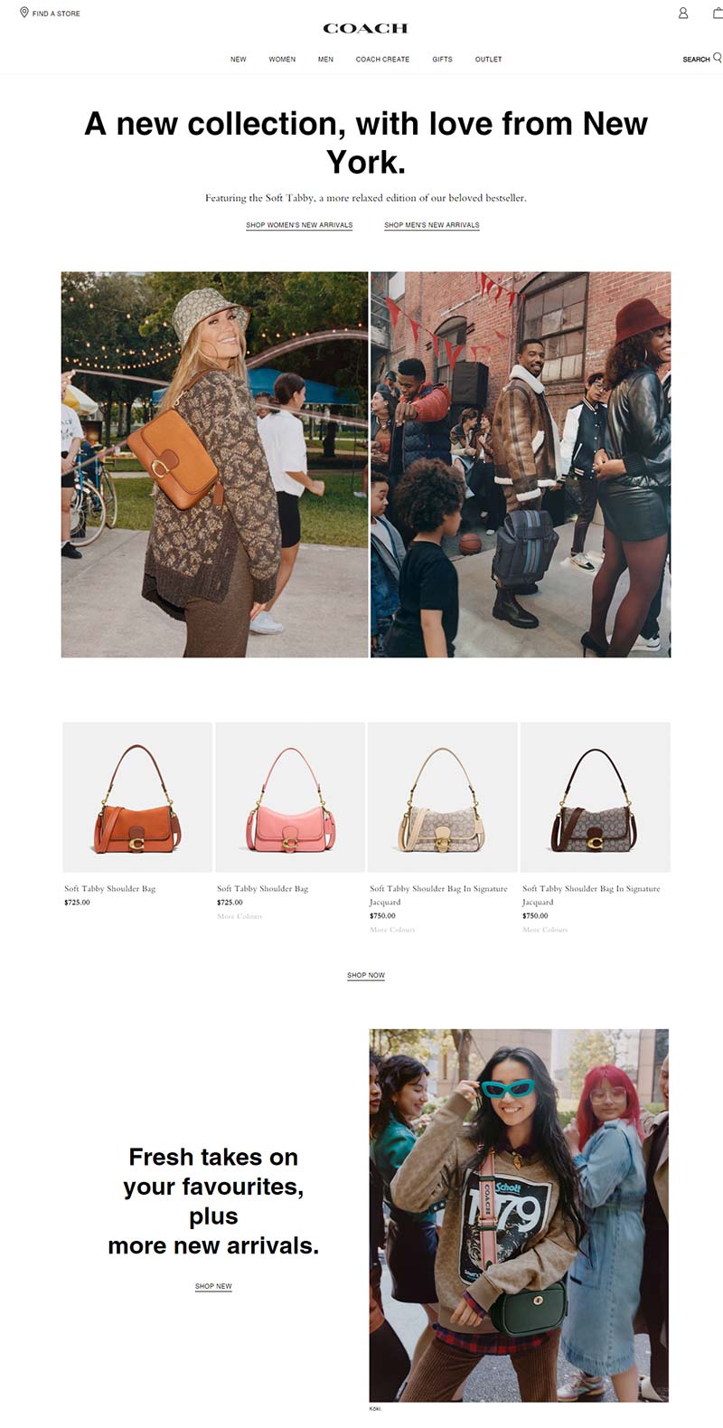 Coach Australia 蔻驰澳大利亚官网