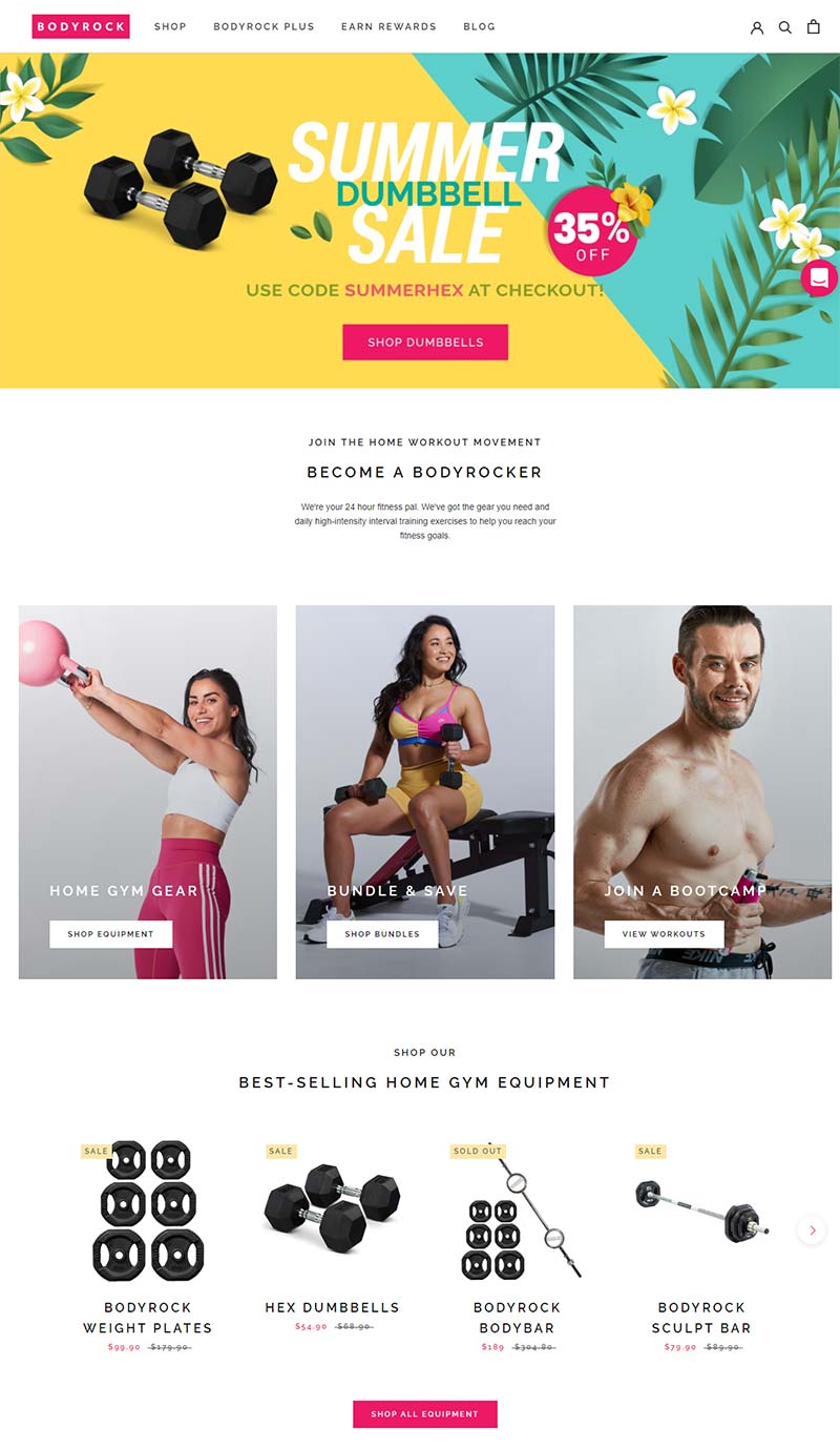Bodyrock 美国健身课程在线学习网站