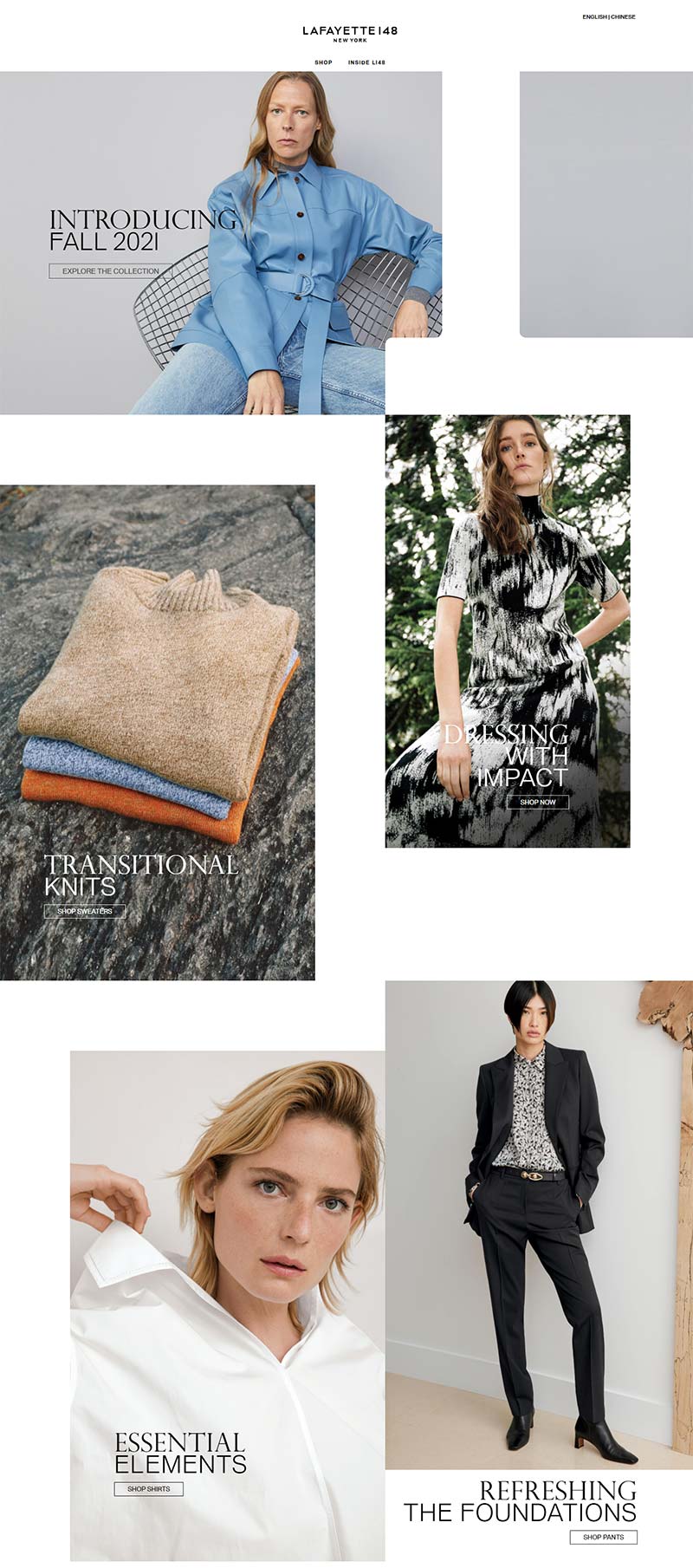 Lafayette 148 美国高端女装品牌购物网站