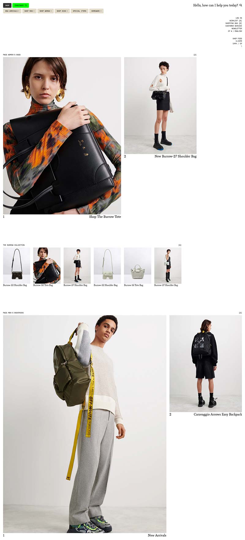 Off-White 美国高端设计师品牌购物网站