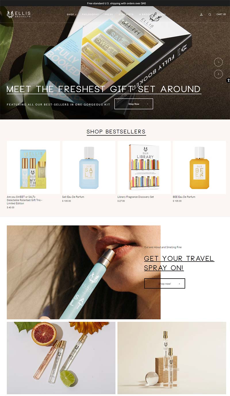 Ellis Brooklyn 美国奢华香水品牌购物网站