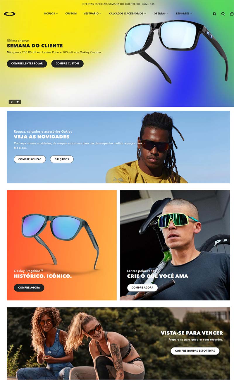 Oakley BR 美国时尚运动品牌巴西官网