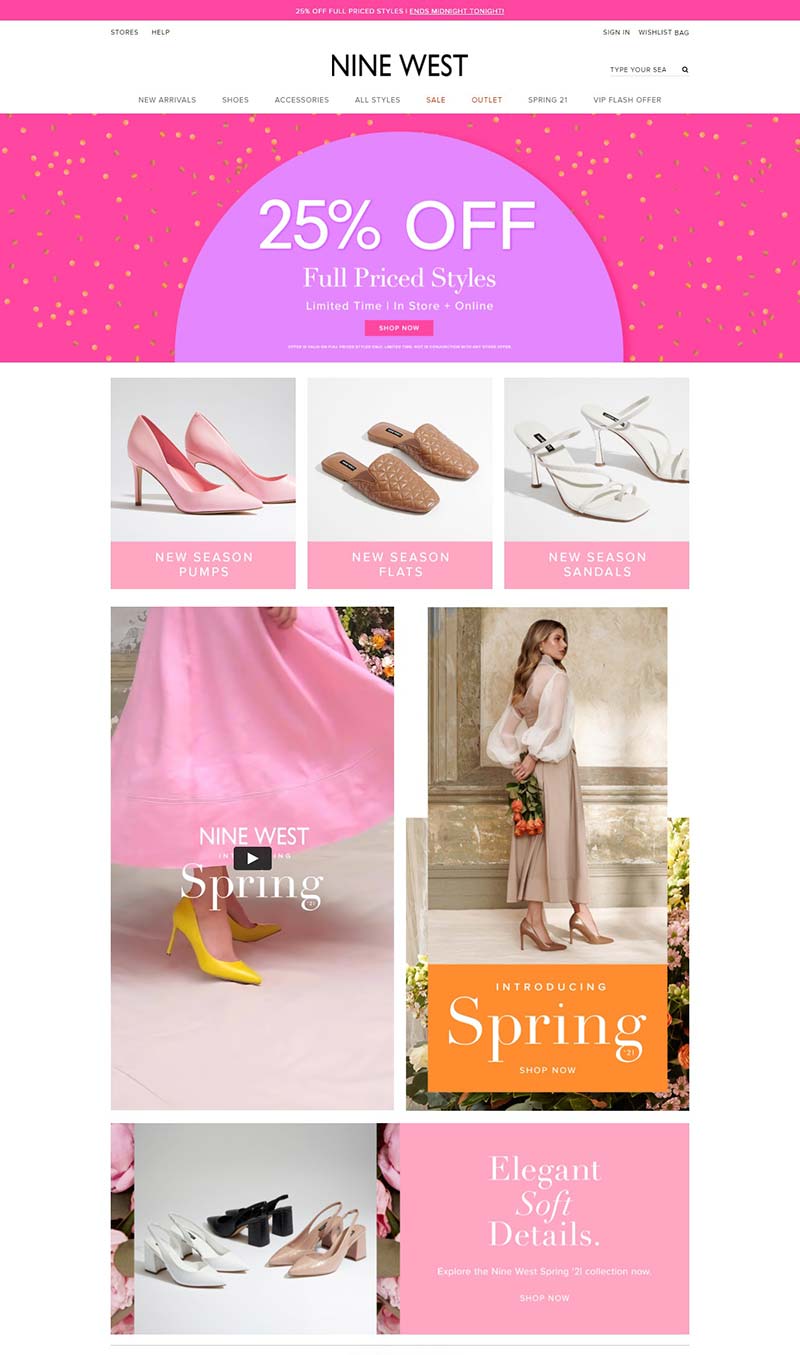 Nine West AU 美国女性时尚品牌澳大利亚官网