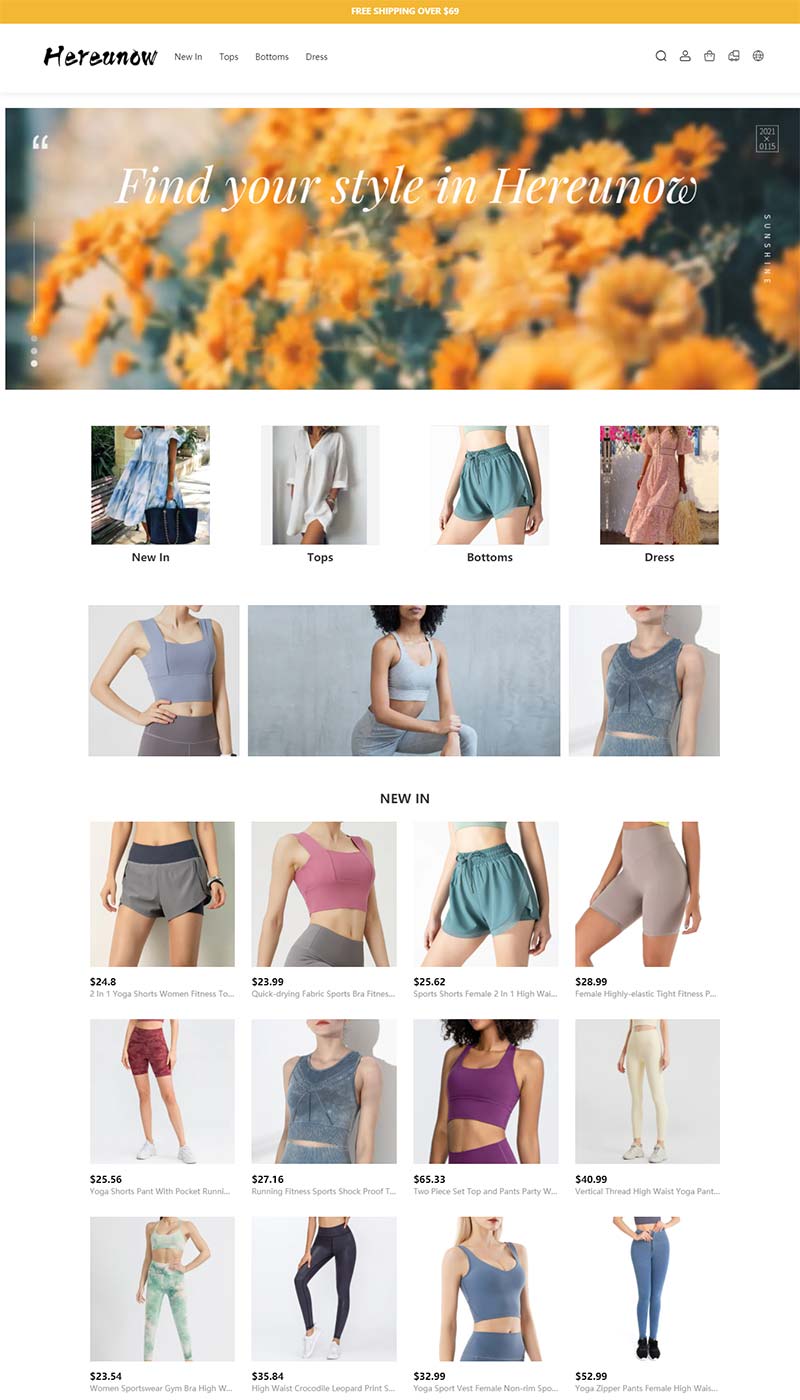 Hereunow 中国跨境女装服饰购物网站