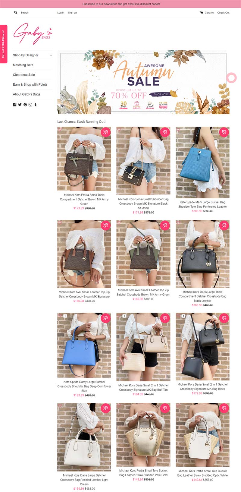 Gaby's Bags 美国设计师包包直邮网站