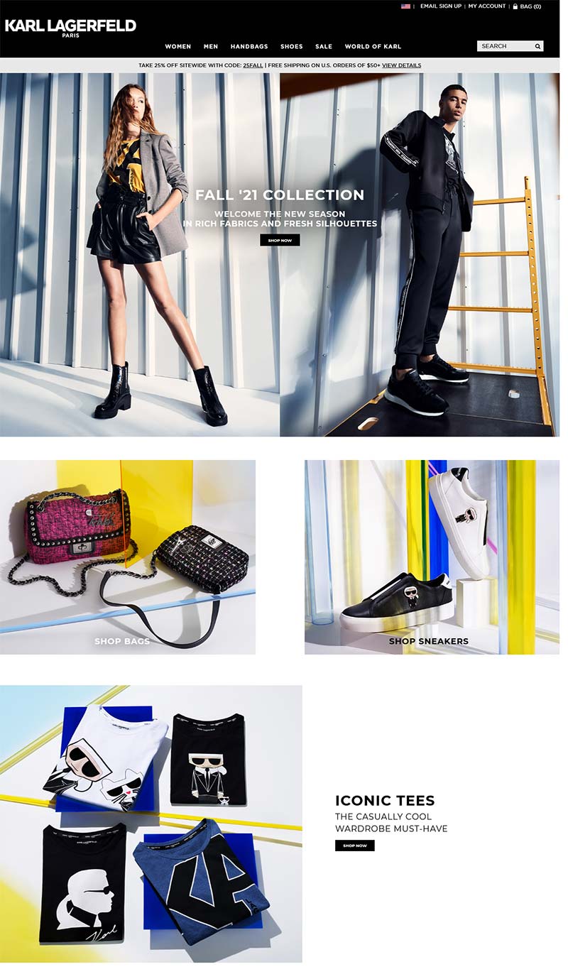Karl Lagerfeld Paris 英国女神服饰品牌购物网站