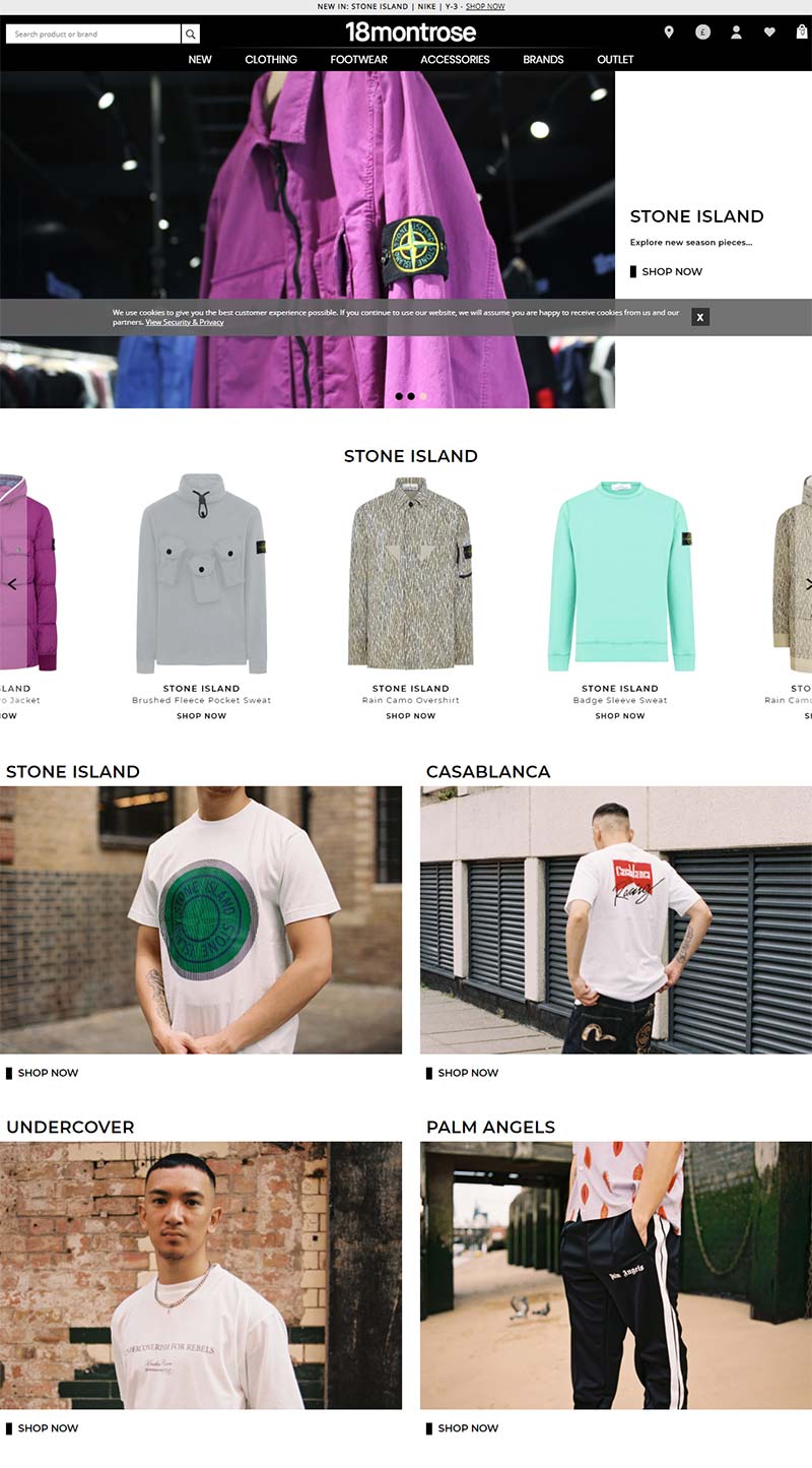 18montrose 英国潮流服饰品牌购物网站