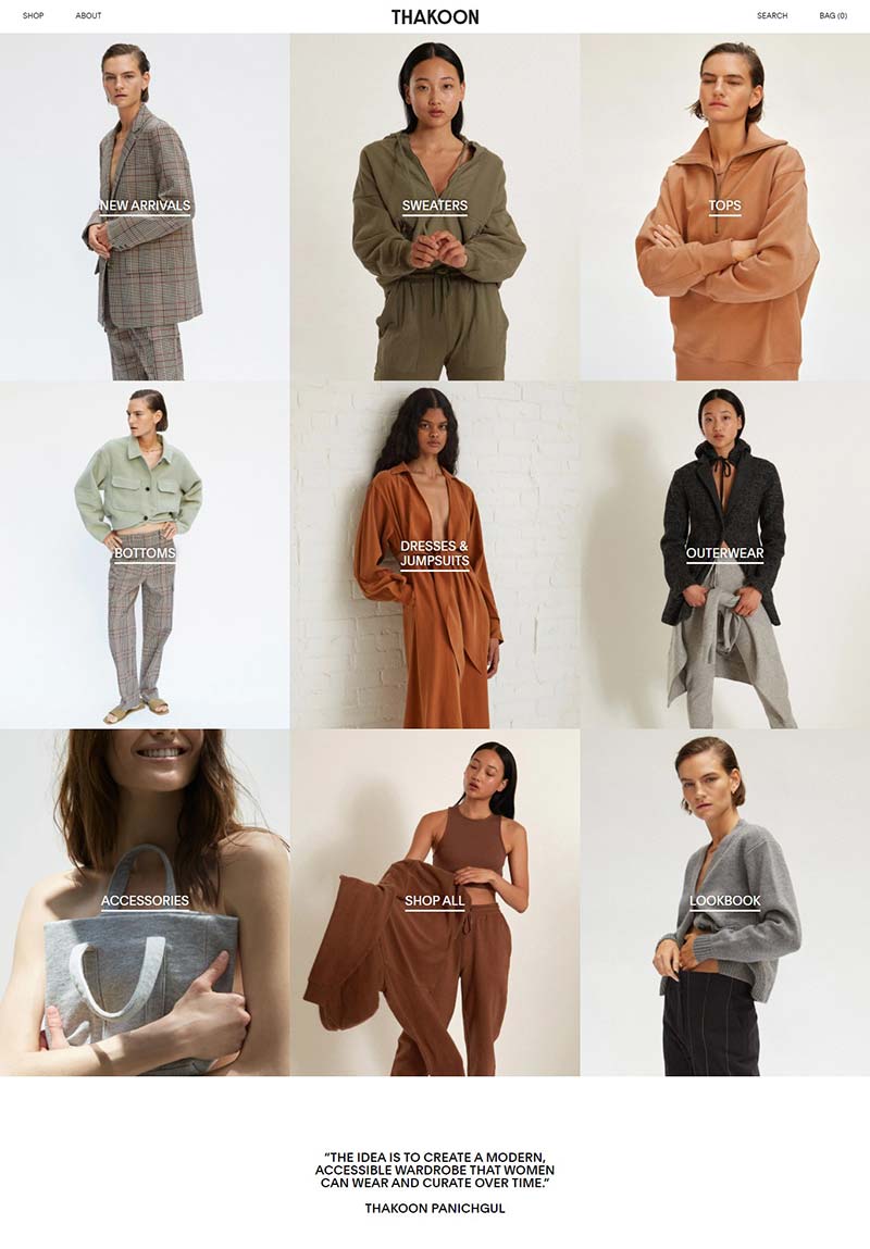 Thakoon 美国高端女装品牌购物网站
