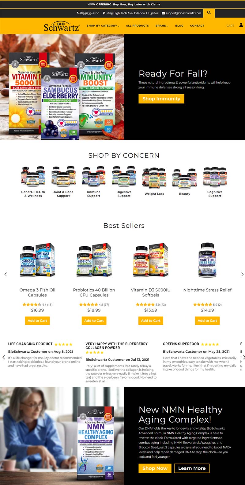 Bio Schwartz 美国天然补充剂品牌购物网站