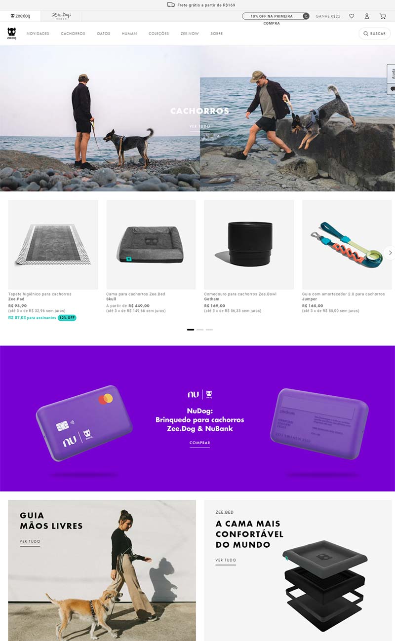 Zee Dog 巴西狗狗生活方式品牌购物网站
