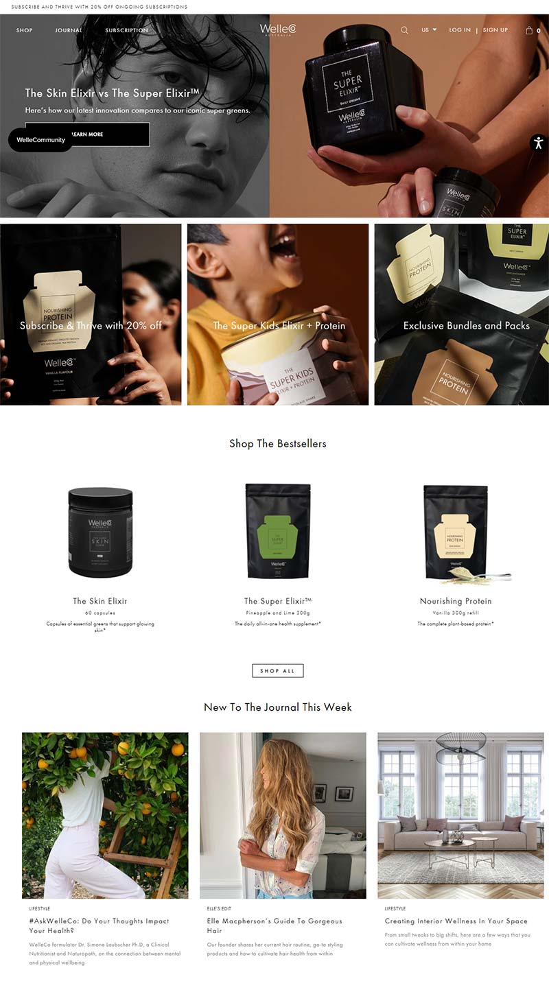 WelleCo US 澳大利亚小众护肤品牌美国官网