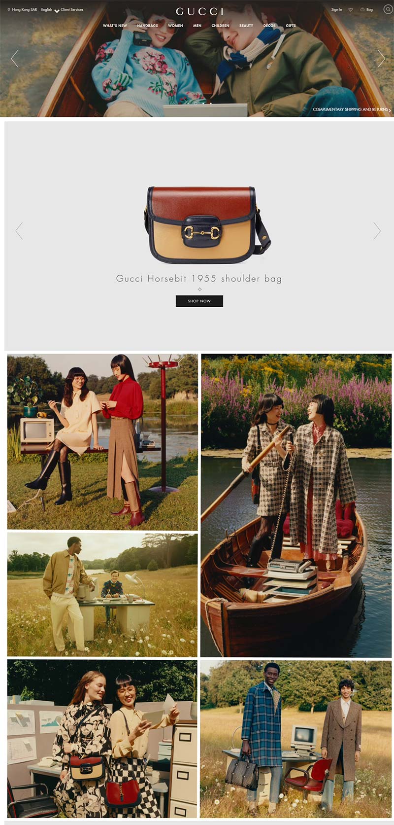Gucci HK 古驰-顶级时尚奢侈品牌香港官网