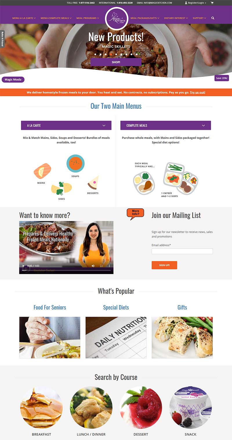 MagicKitchen 美国营养餐在线预定网站
