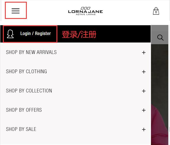 Lorna Jane Login and Registration