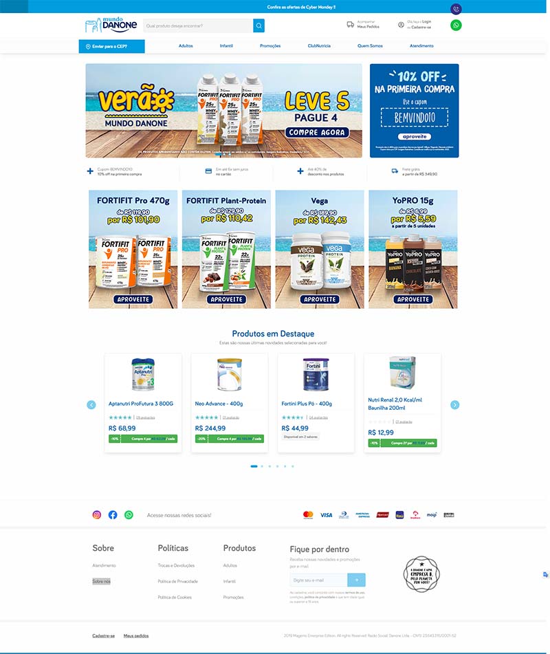 Mundo Danone BR 达能健康营养品巴西官网
