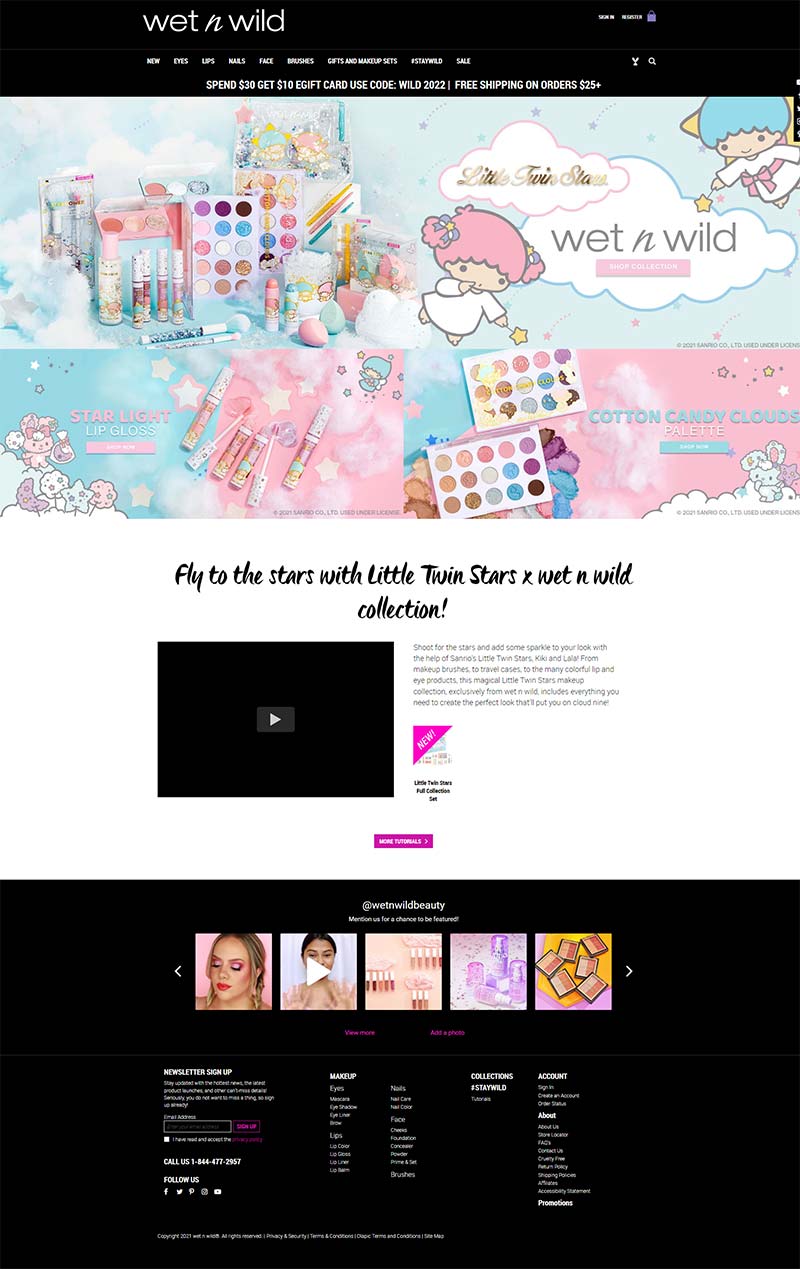 Wet n Wild 美国时尚彩妆品牌购物网站