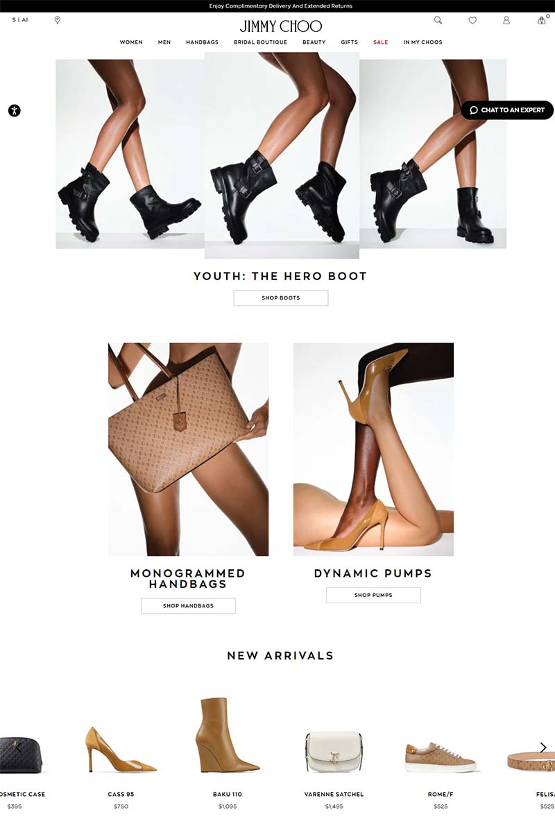 Jimmy Choo FR 周仰杰高级时装品牌购物网站