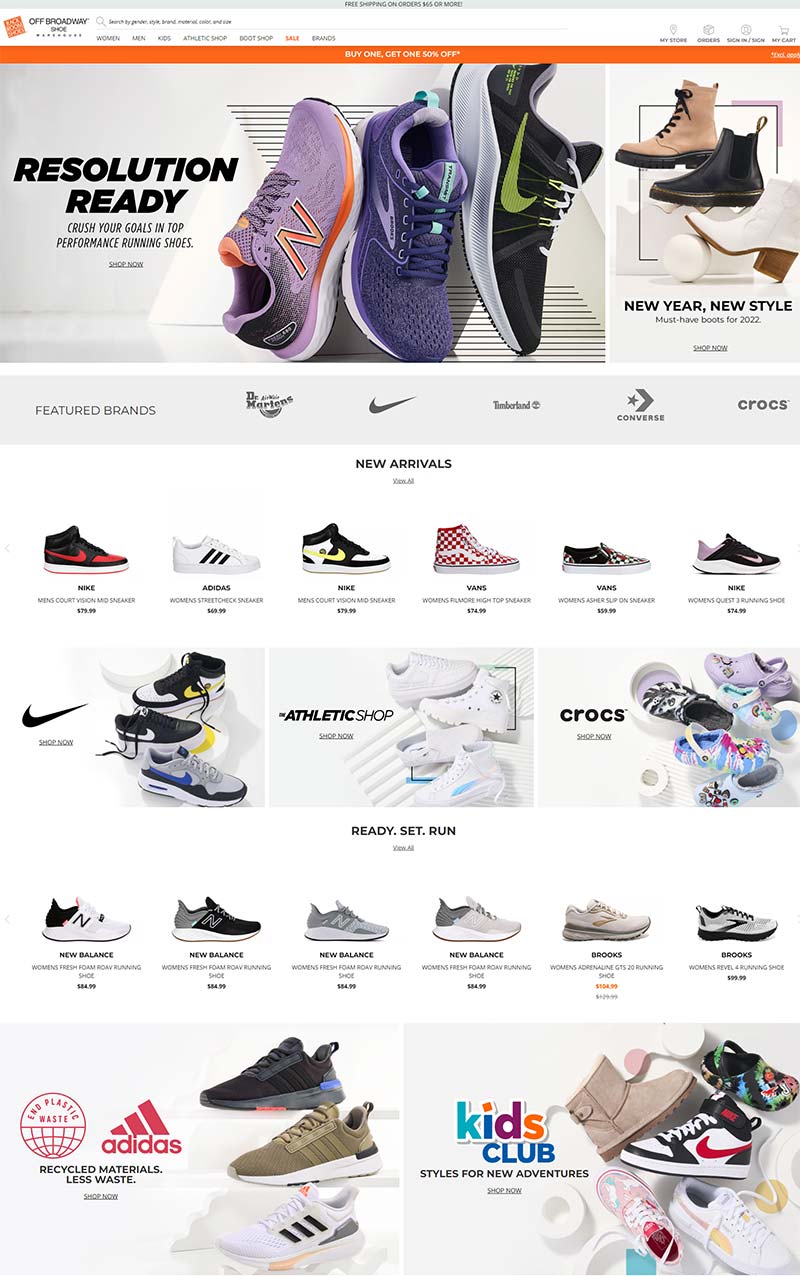 Rack Room Shoes 美国休闲鞋品牌购物网站